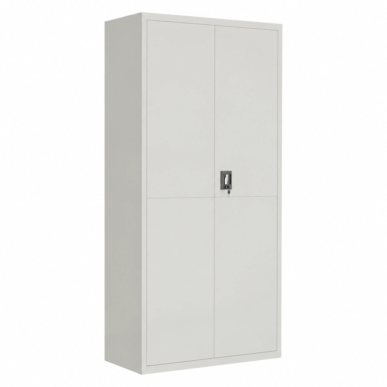 VidaXL Archiefkast 90 × 40 × 200 cm staal lichtgrijs