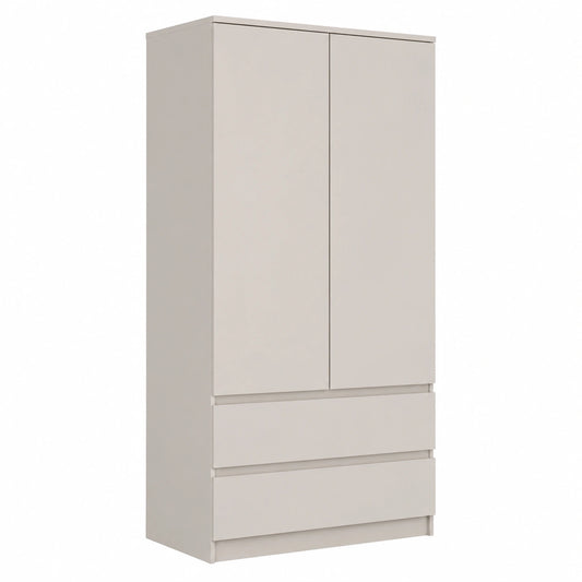 Armadio SS-90, 180 × 90 × 50 cm, moderno, ideale per una camera da letto, corridoio, cameretta dei bambini o ufficio