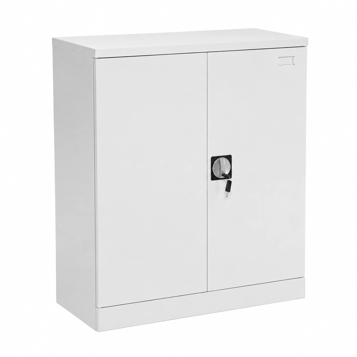 Armadio con Chiave Star_MCAB_02 (102 cm, Acciaio, Grigio, 2 Ripiani, 2 Chiavi)